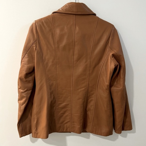 Michael Kors Leather Jacket - Picture 2 of 5